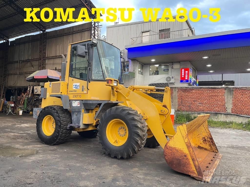Komatsu WA80-3 Iekrāvēji uz riteņiem