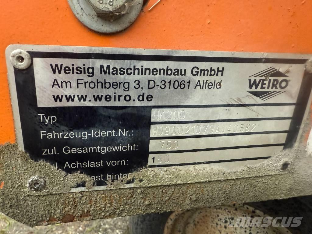 Weiro Bitumensprayer Bitumena smidzinātāji