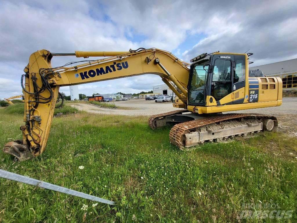 Komatsu HB215LC-2 Kāpurķēžu ekskavatori
