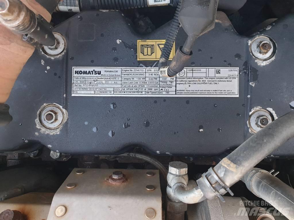 Komatsu HB215LC-2 Kāpurķēžu ekskavatori