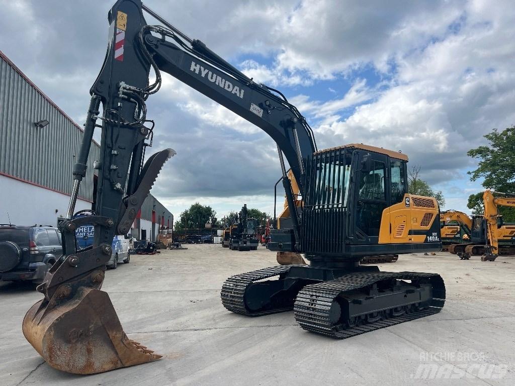 Hyundai HX 140 AL Kāpurķēžu ekskavatori