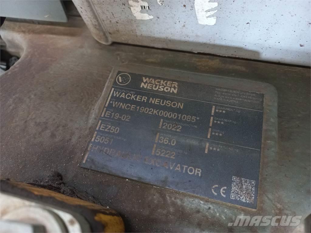 Wacker Neuson EZ50 Kāpurķēžu ekskavatori