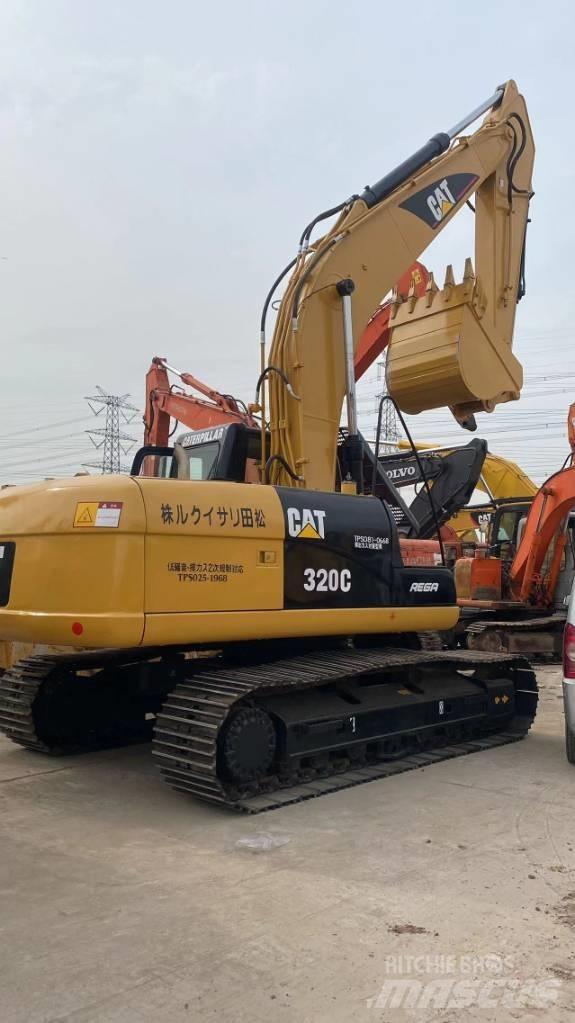 CAT 320C Kāpurķēžu ekskavatori