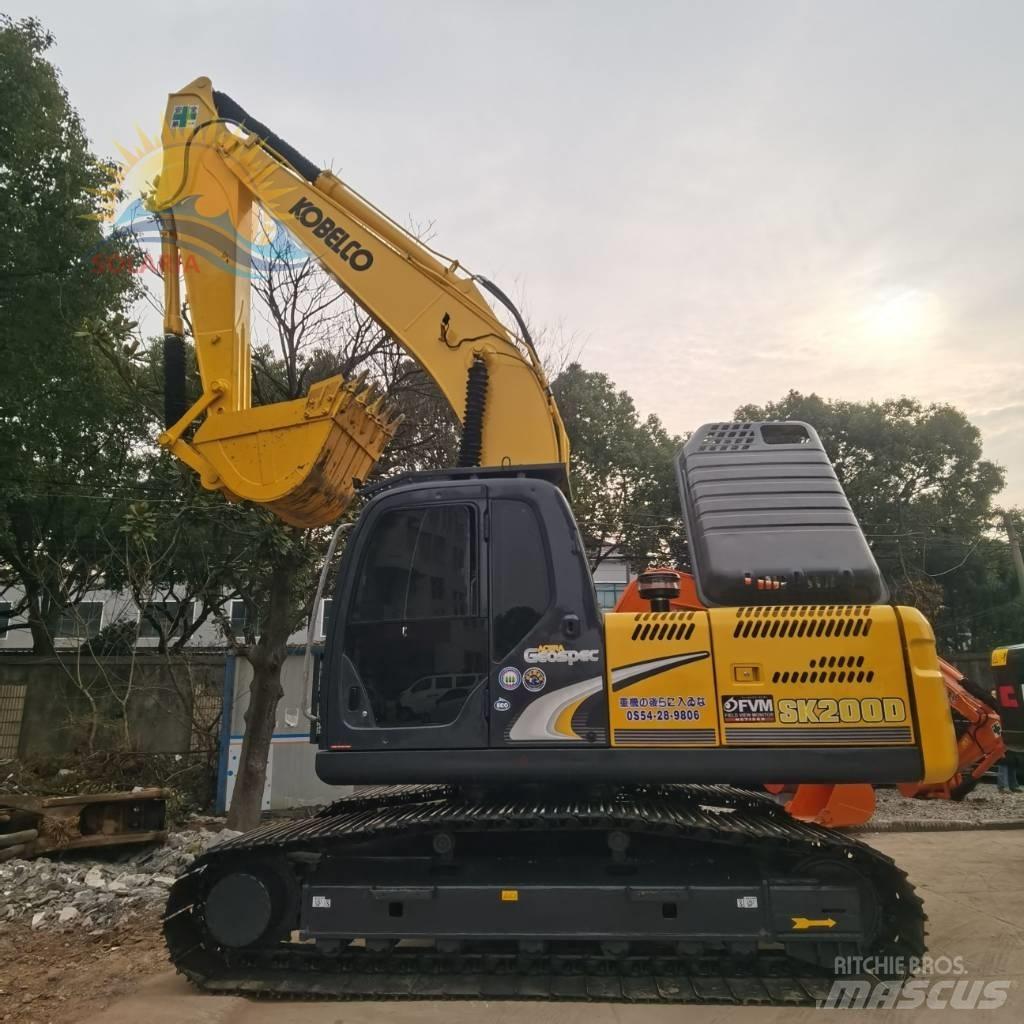Kobelco SK 200 Kāpurķēžu ekskavatori