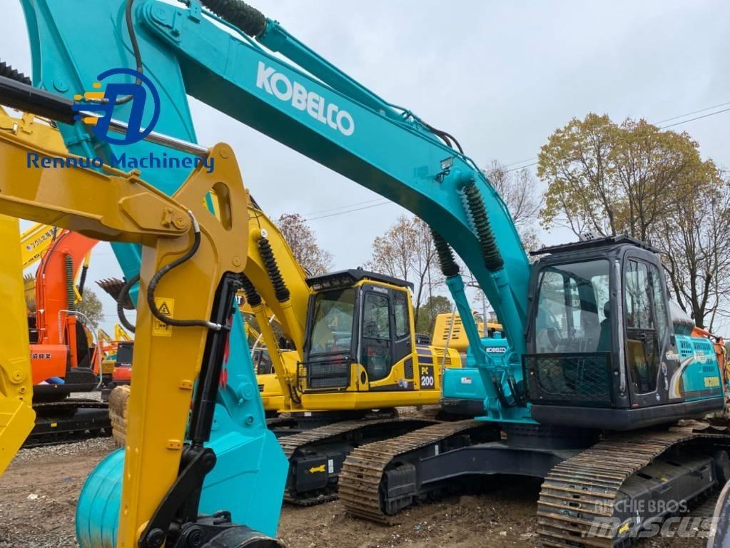 Kobelco SK 200 D Kāpurķēžu ekskavatori