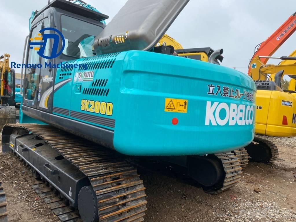 Kobelco SK 200 D Kāpurķēžu ekskavatori
