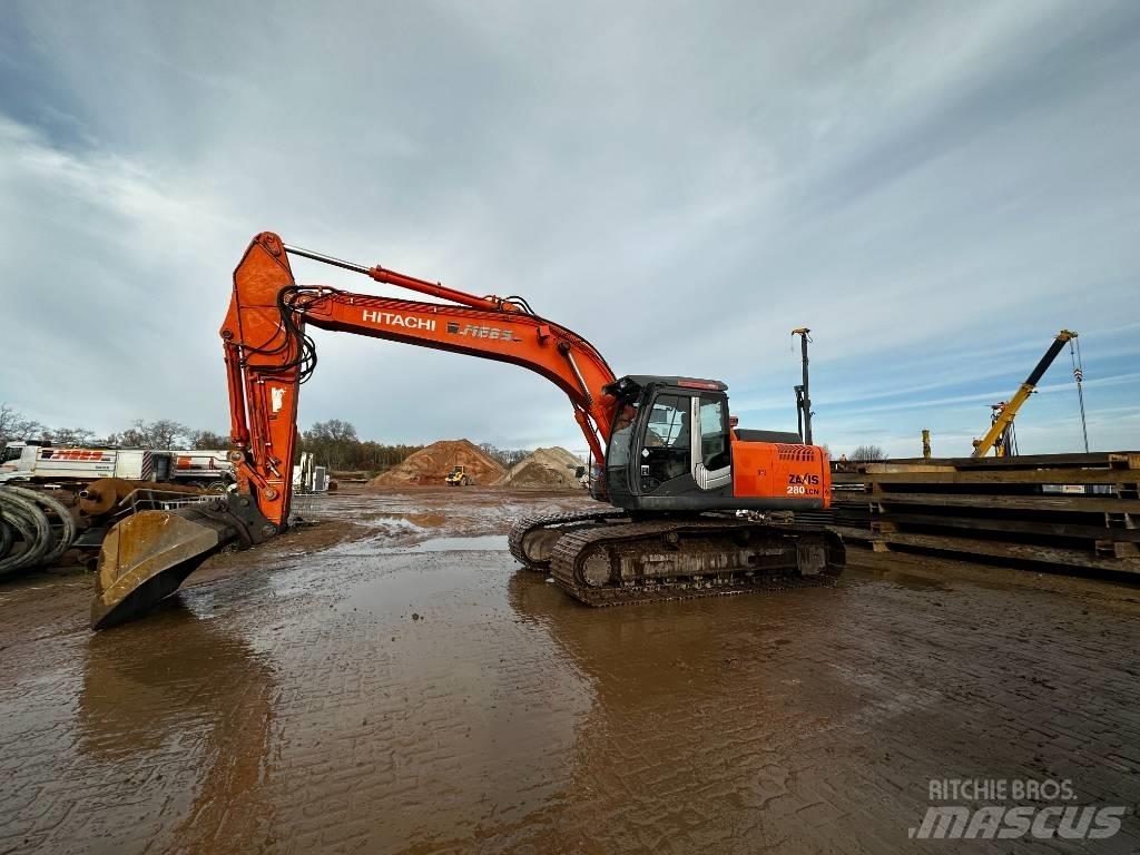 Hitachi ZX 280 LC N Kāpurķēžu ekskavatori