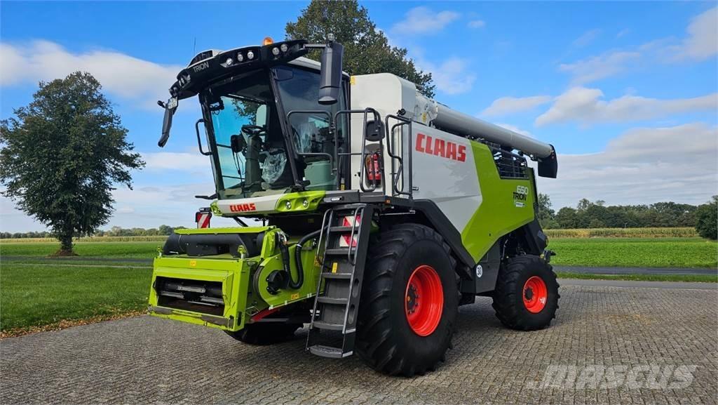 CLAAS Trion 650 Ražas novākšanas kombaini