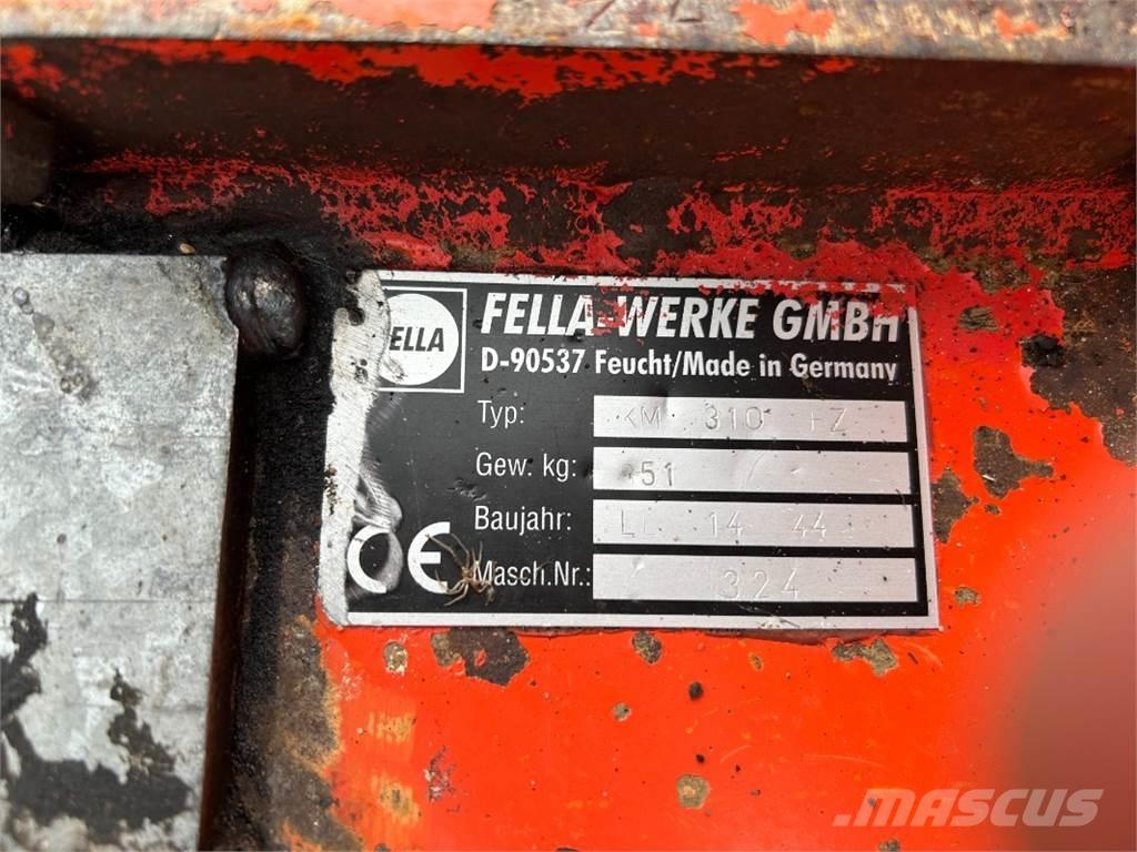 Fella KM 310 FC Pļaujmašīnas ar kondicionieri