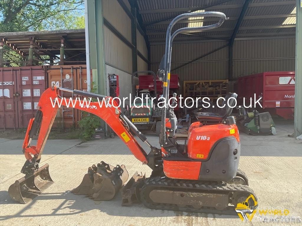 Kubota U 10-3 Mini ekskavatori < 7 t