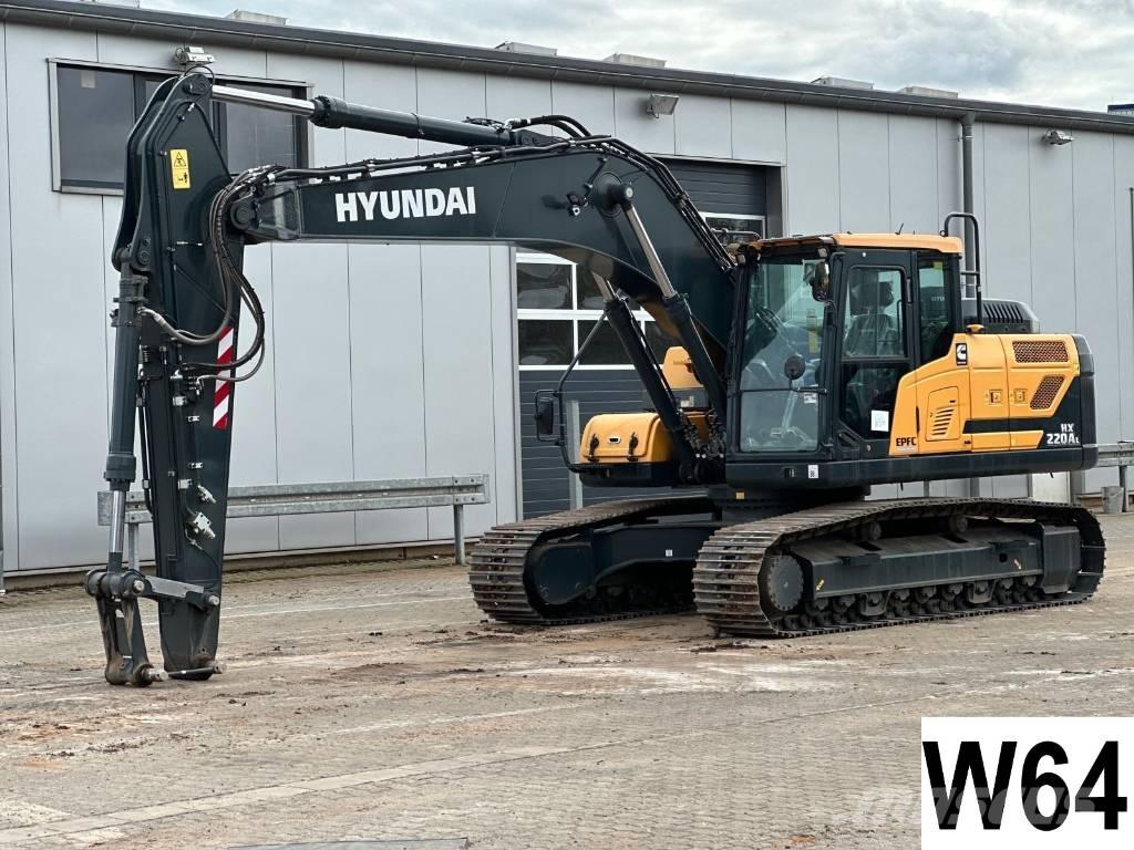 Hyundai HX 220 AL Kāpurķēžu ekskavatori