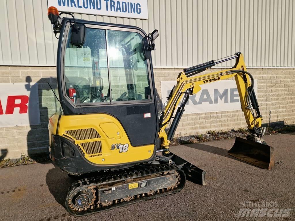 Yanmar SV 18 Mini ekskavatori < 7 t