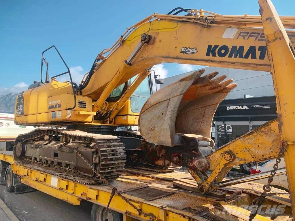 Komatsu PC 230 NHD Kāpurķēžu ekskavatori