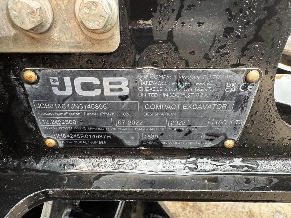 JCB 16C-1 Mini ekskavatori < 7 t
