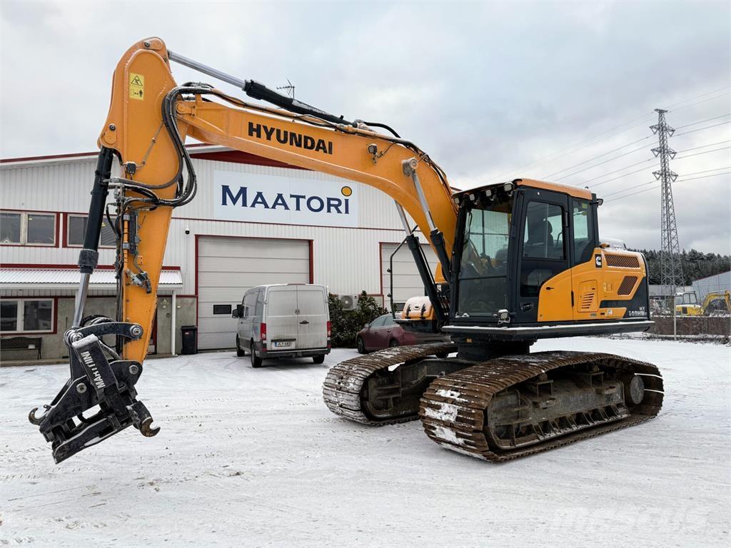 Hyundai HX140 HWC Kāpurķēžu ekskavatori