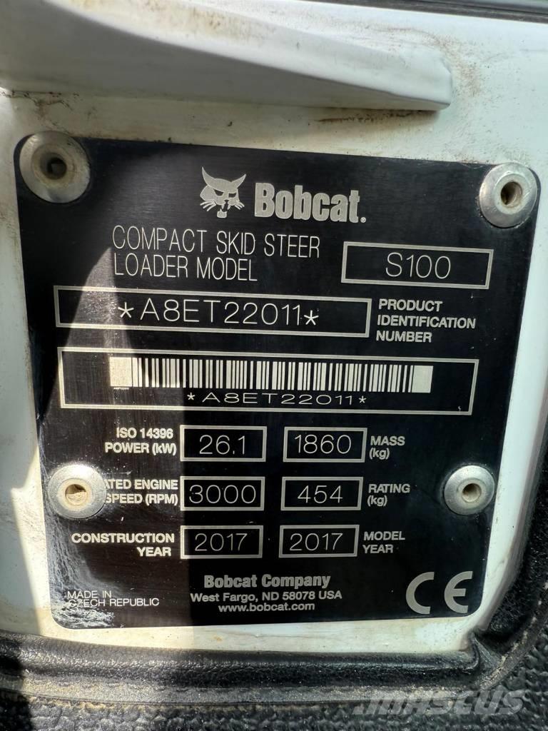 Bobcat S 100 Lietoti riteņu kompaktiekrāvēji