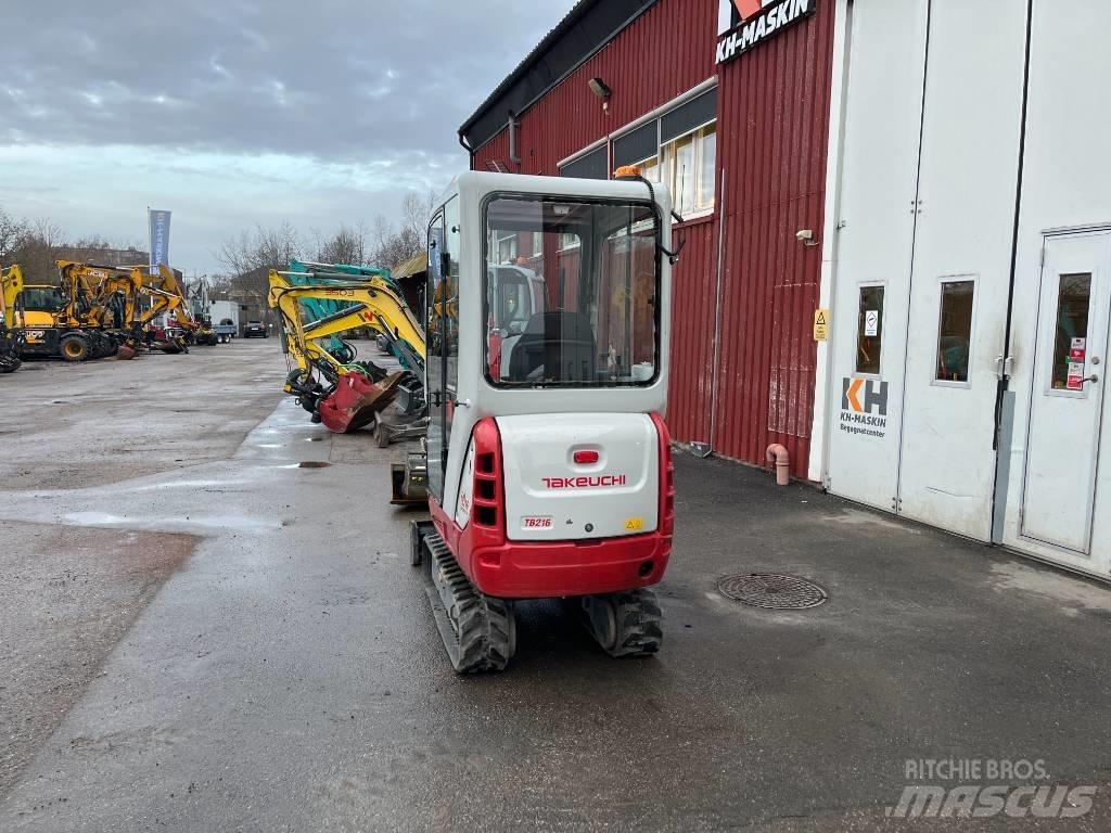 Takeuchi TB 216 Mini ekskavatori < 7 t