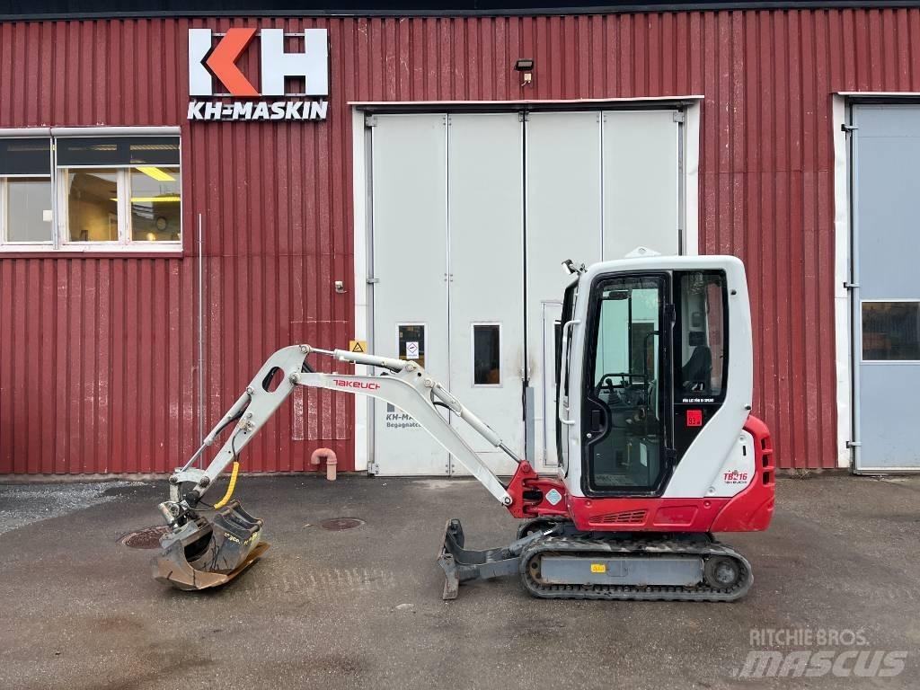 Takeuchi TB 216 Mini ekskavatori < 7 t