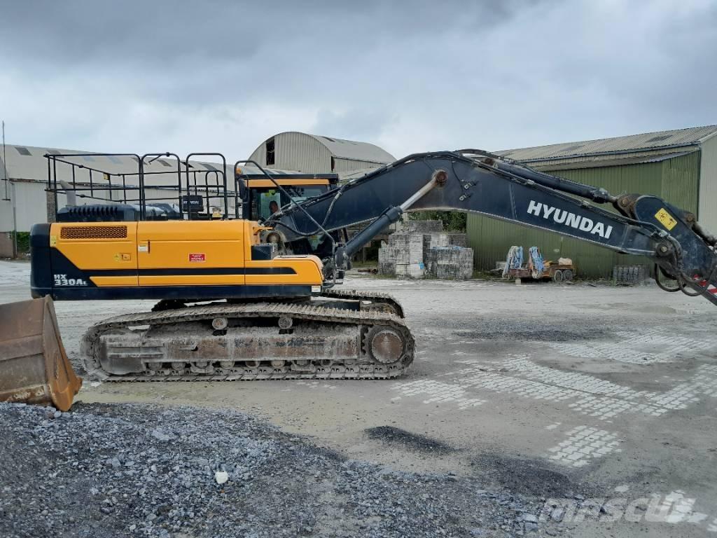 Hyundai 330AL Kāpurķēžu ekskavatori