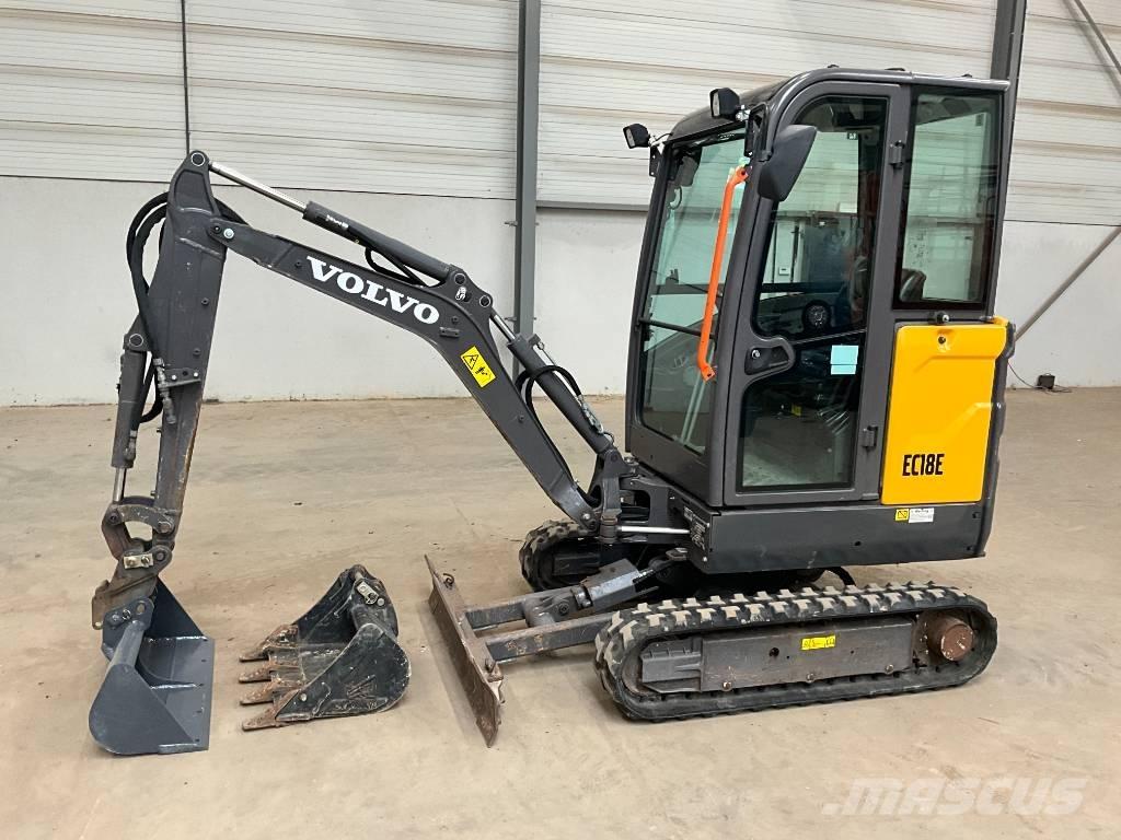 Volvo EC 18 E Mini ekskavatori < 7 t