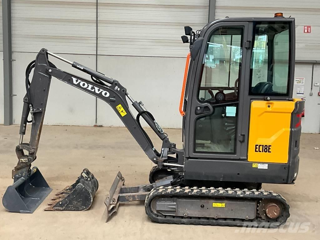 Volvo EC 18 E Mini ekskavatori < 7 t