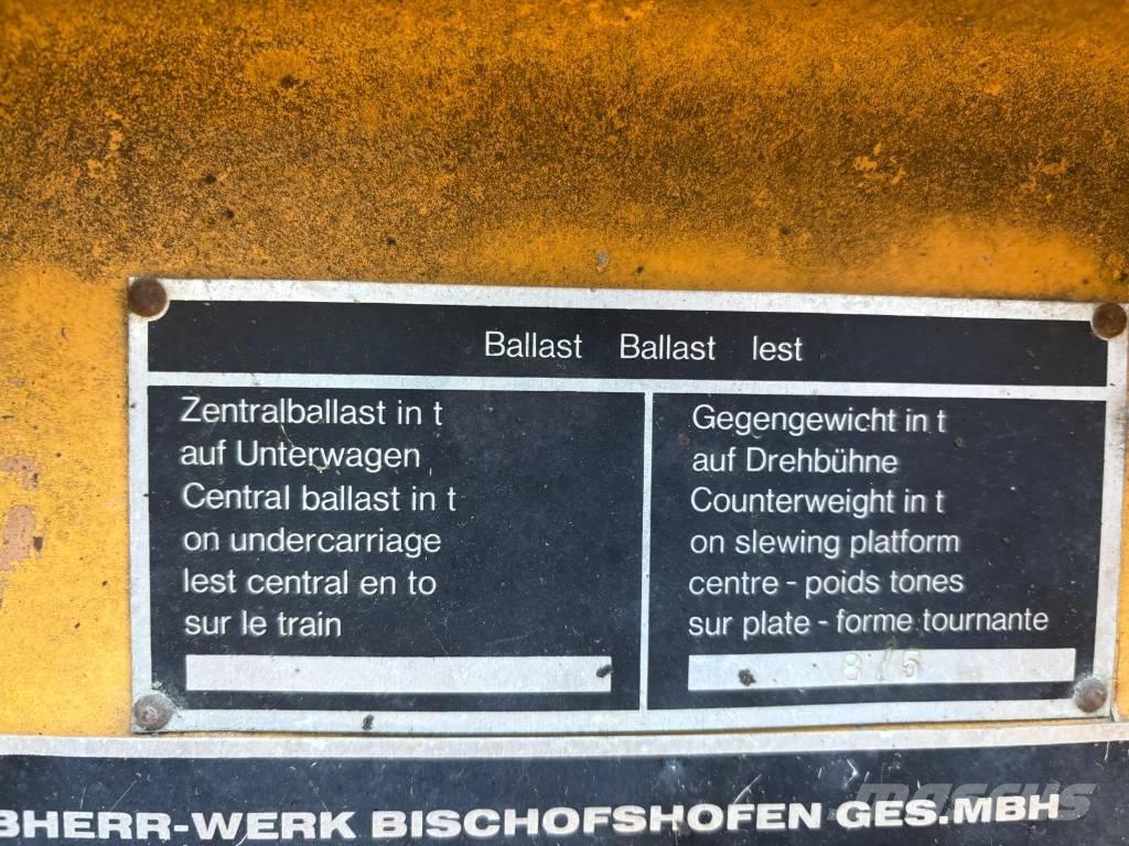 Liebherr 20 K Torņa krāni