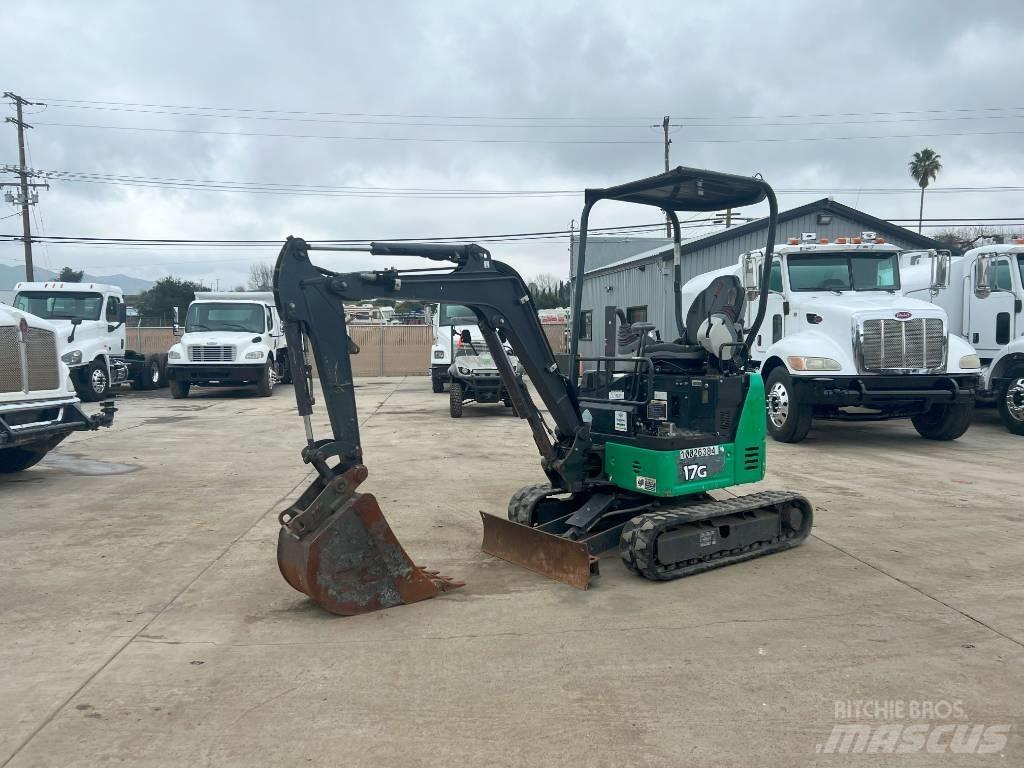 John Deere 17G Mini ekskavatori < 7 t