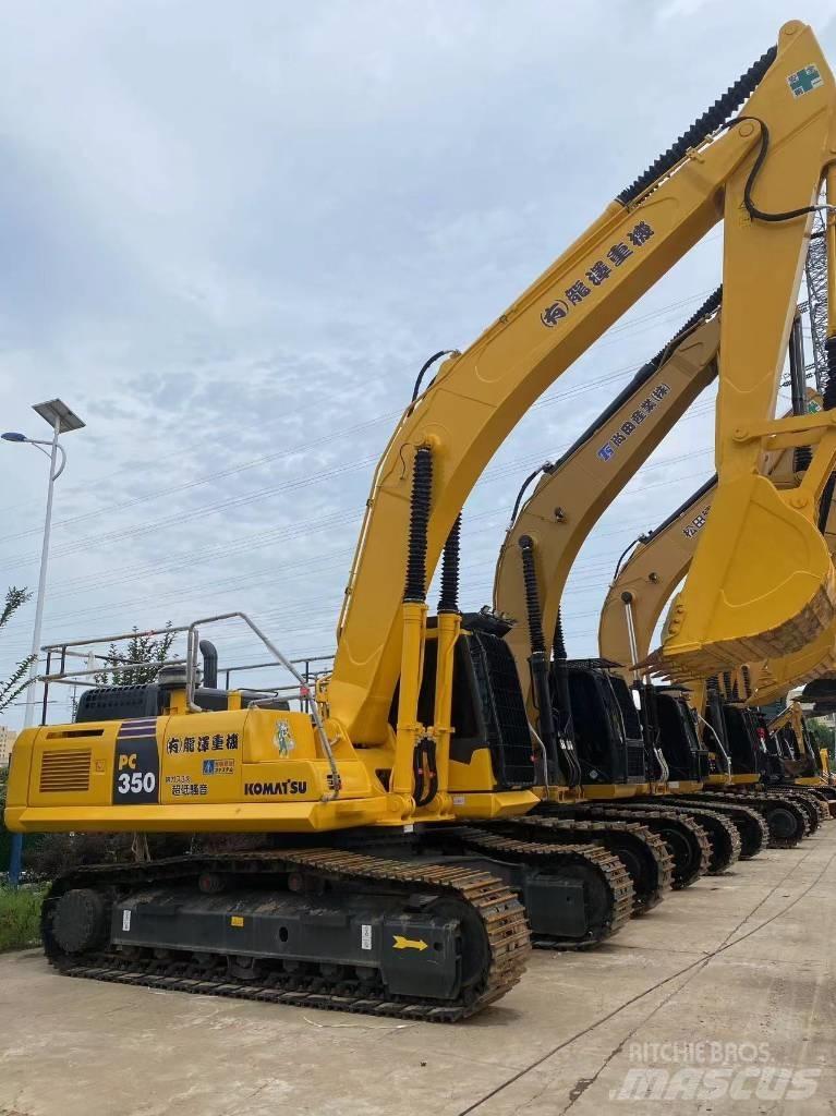Komatsu PC350 Kāpurķēžu ekskavatori