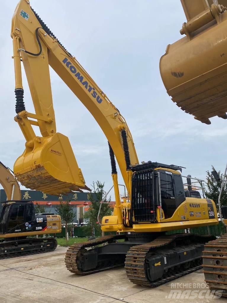 Komatsu PC350 Kāpurķēžu ekskavatori