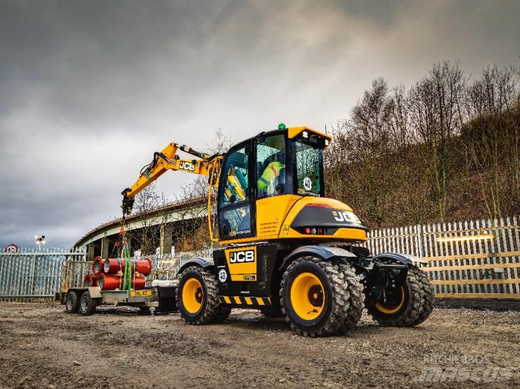 JCB Hydradig 110W Ekskavatori uz riteņiem