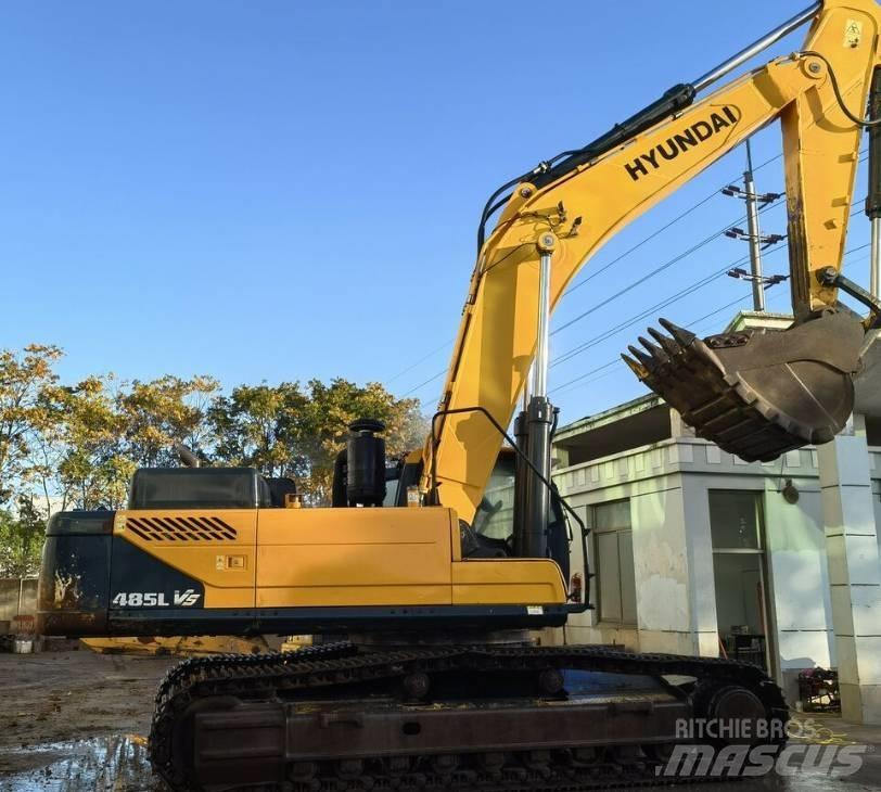 Hyundai R485LVS Kāpurķēžu ekskavatori