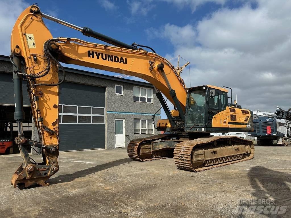 Hyundai HX 380 L Kāpurķēžu ekskavatori