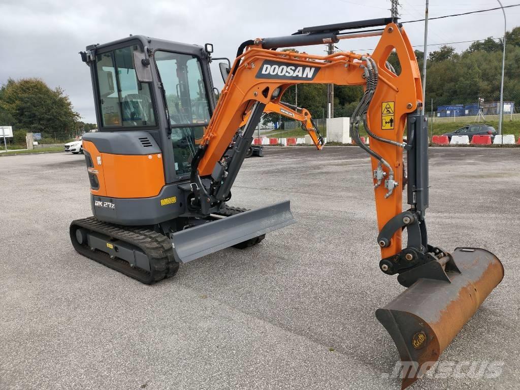 Doosan DX 27 Z Mini ekskavatori < 7 t