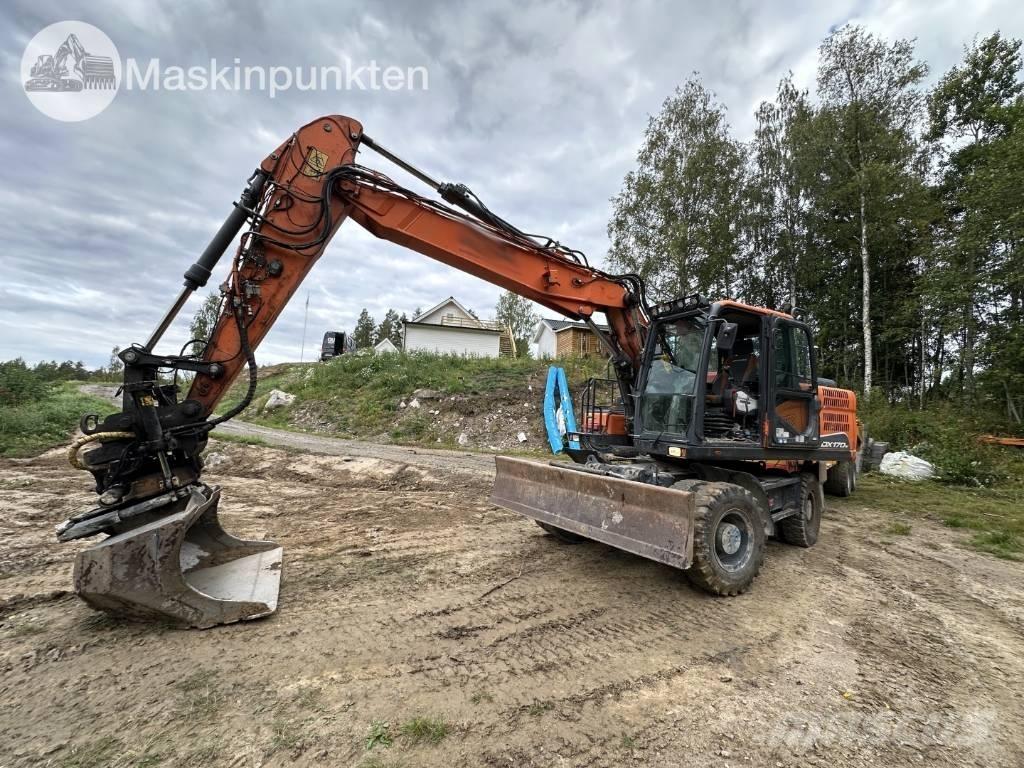 Doosan DX 170 W Ekskavatori uz riteņiem