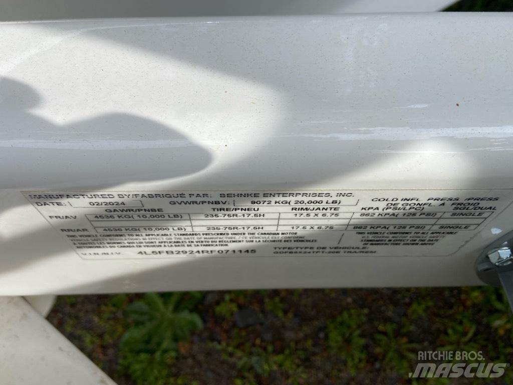 Behnke 8X24TPT-20E Citas piekabes