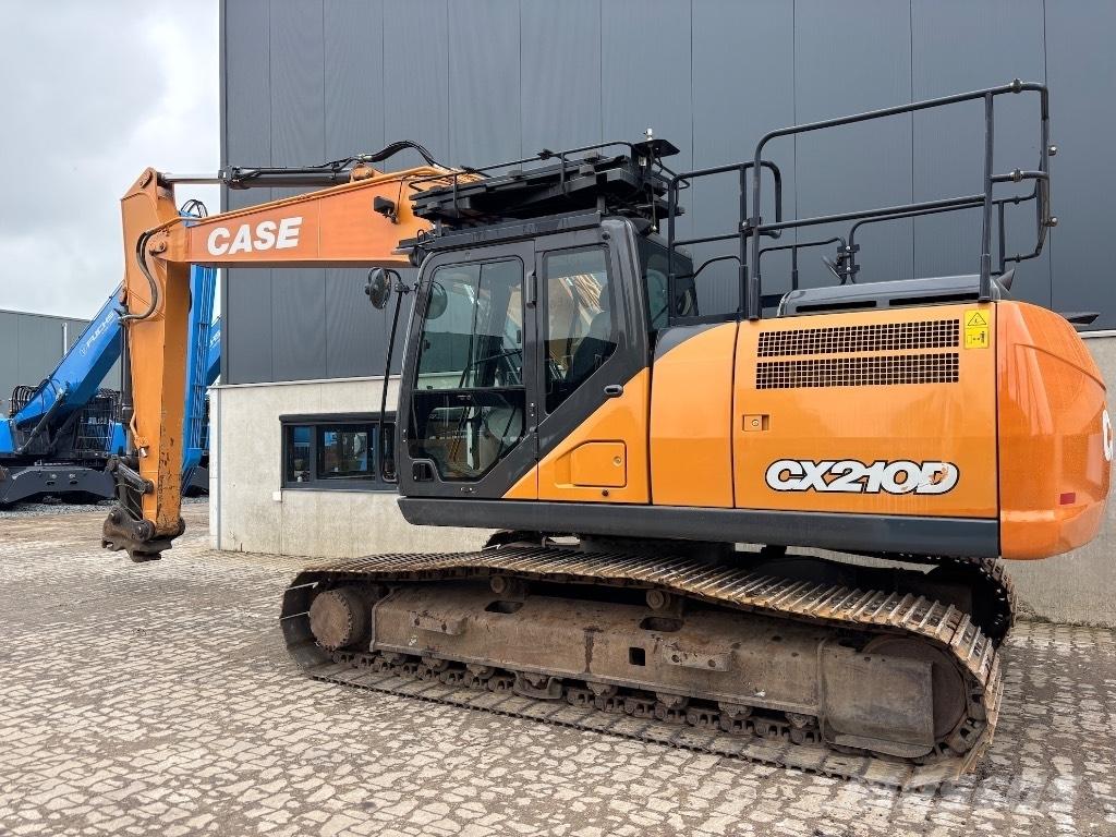 CASE CX 210 D Kāpurķēžu ekskavatori