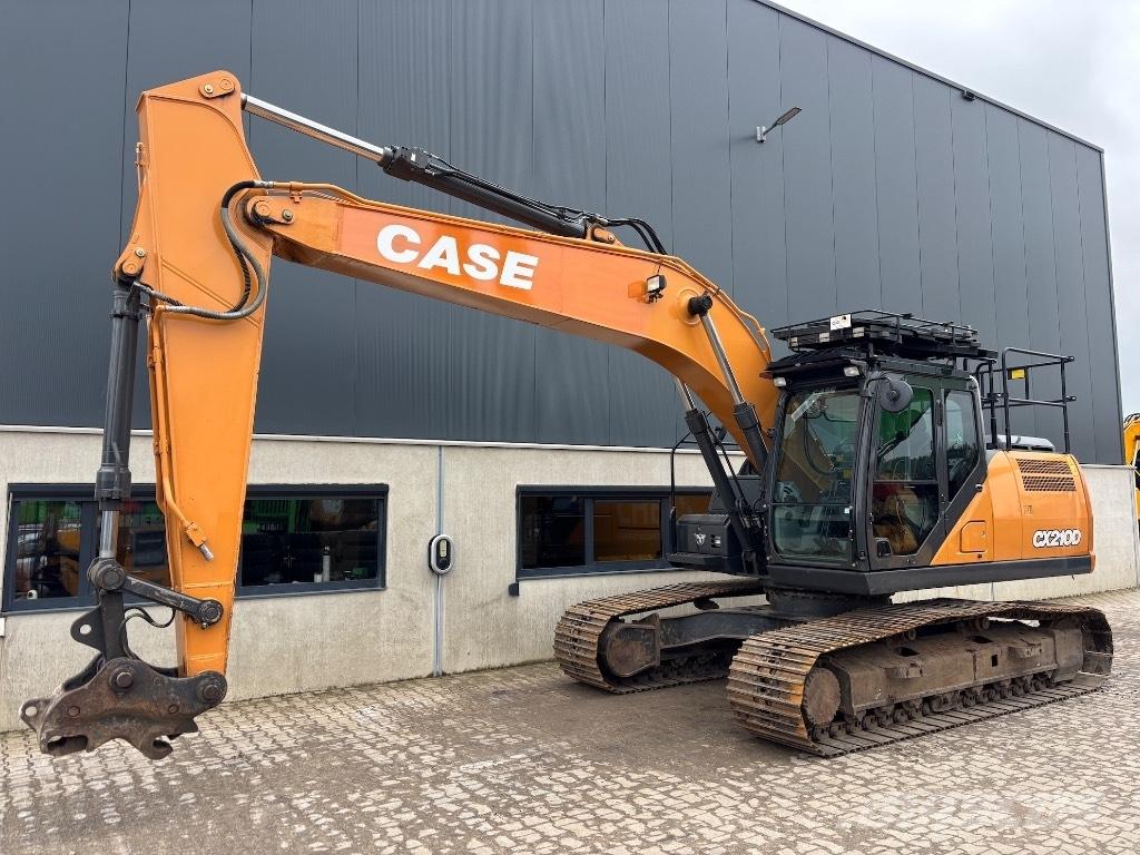 CASE CX 210 D Kāpurķēžu ekskavatori