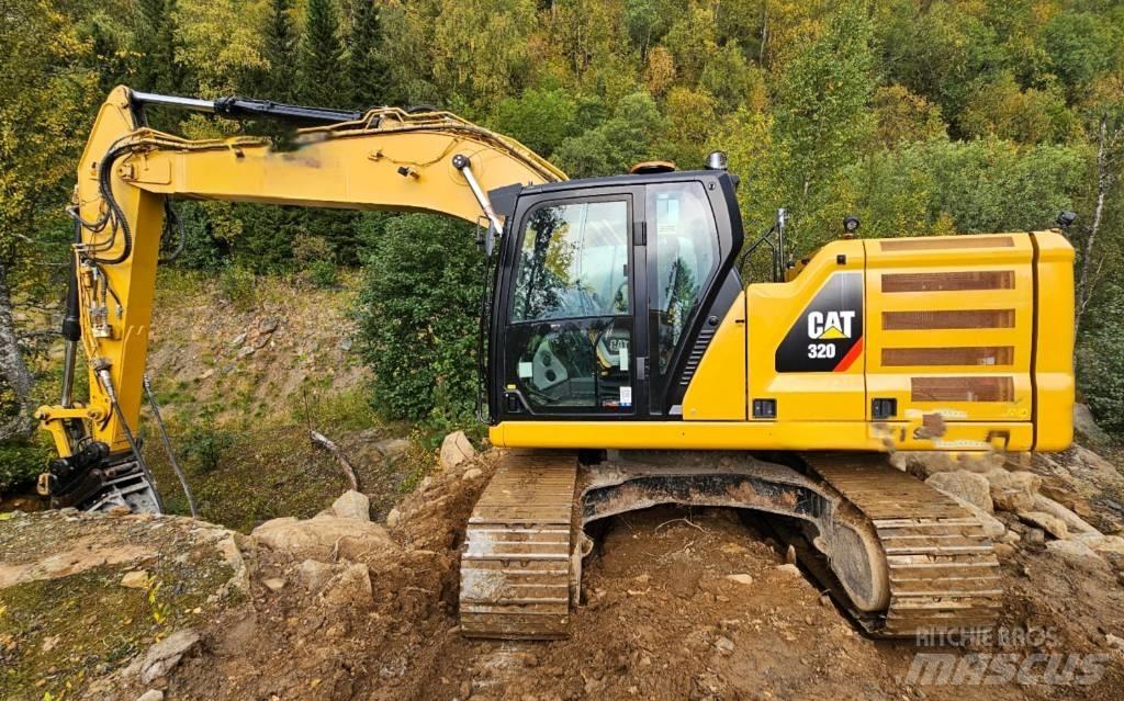 CAT 320 Kāpurķēžu ekskavatori