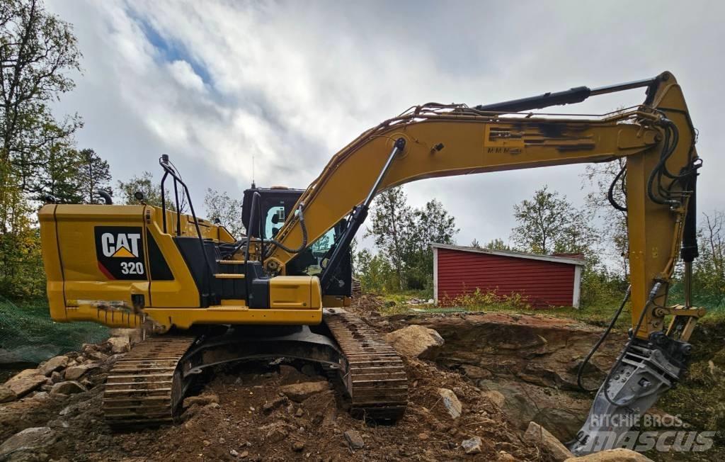 CAT 320 Kāpurķēžu ekskavatori