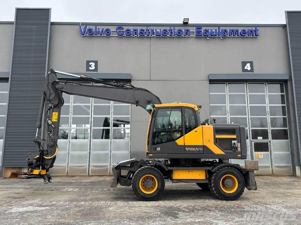 Volvo EW 160 Ekskavatori uz riteņiem