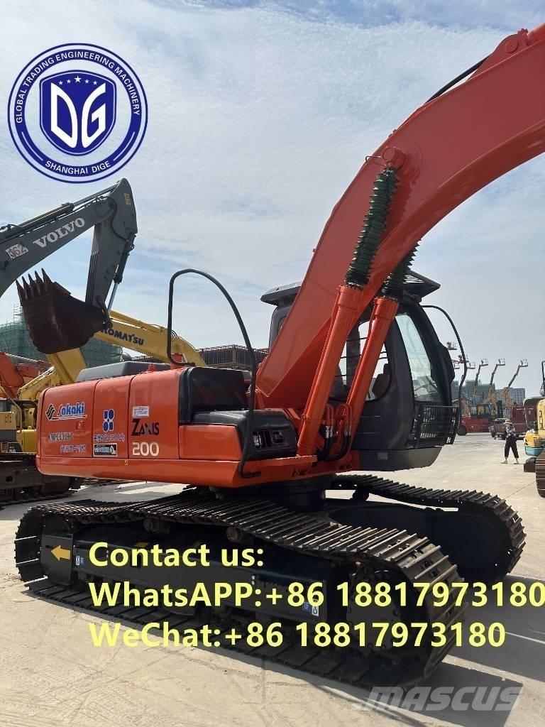 Hitachi ZX 200-6 Kāpurķēžu ekskavatori