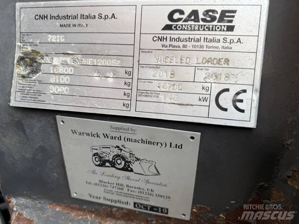 CASE 721 GXR Iekrāvēji uz riteņiem