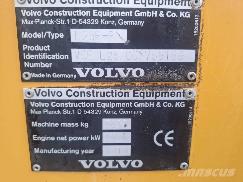 Volvo L 25 F-P Iekrāvēji uz riteņiem