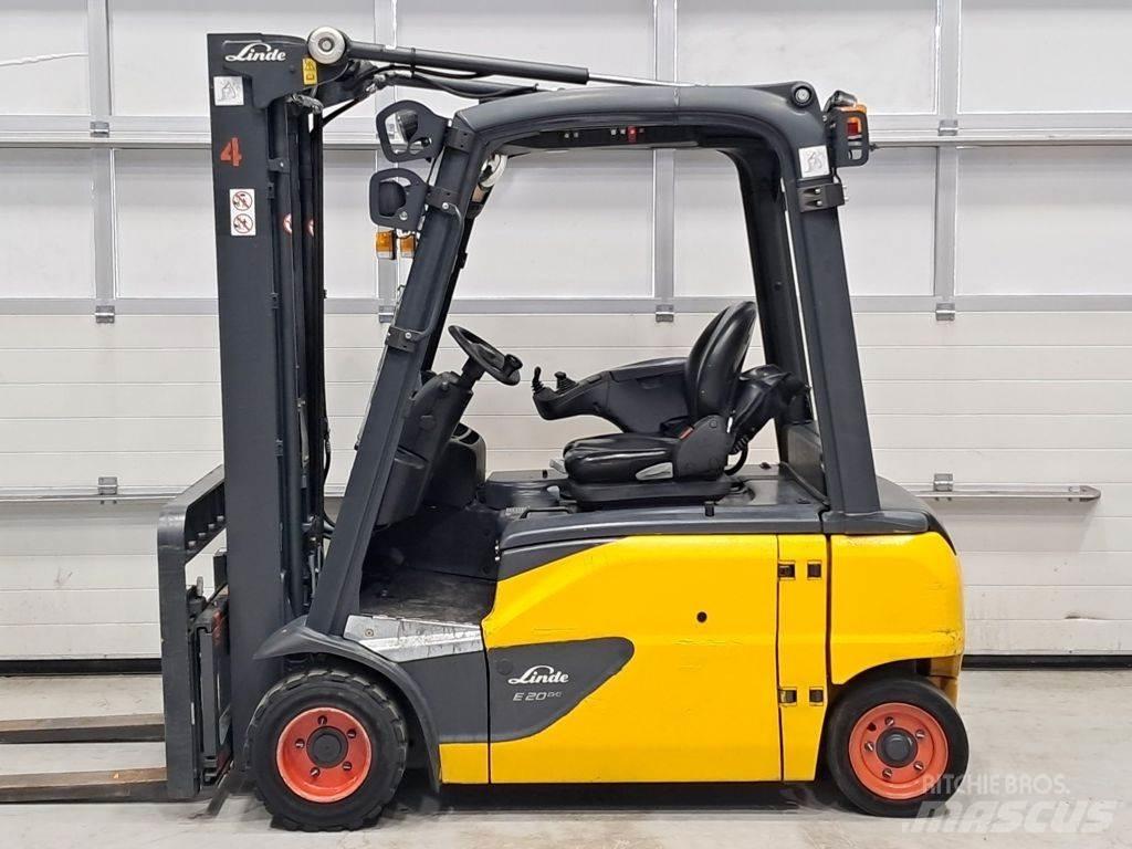 Linde E20PL-02 Elektriskie iekrāvēji