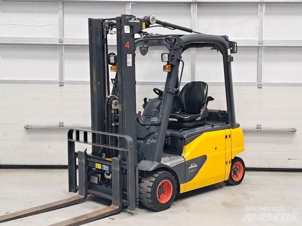 Linde E20PL-02 Elektriskie iekrāvēji