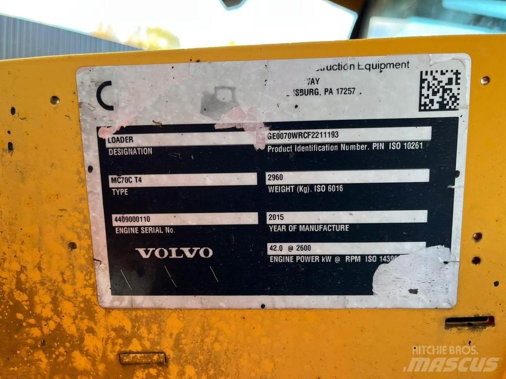 Volvo MC 70 C Iekrāvēji uz riteņiem