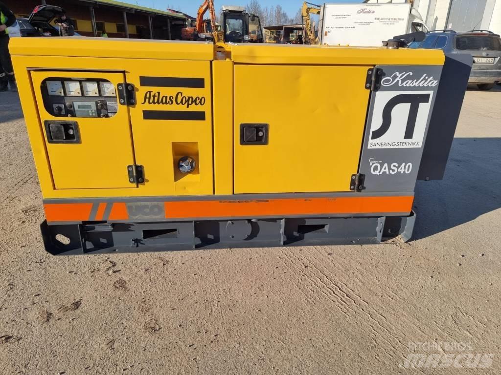 Atlas Copco QAS 40 Dīzeļģeneratori