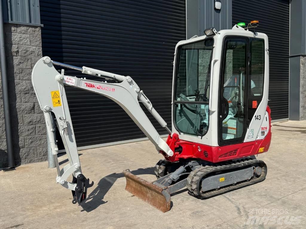 Takeuchi TB 216 Mini ekskavatori < 7 t
