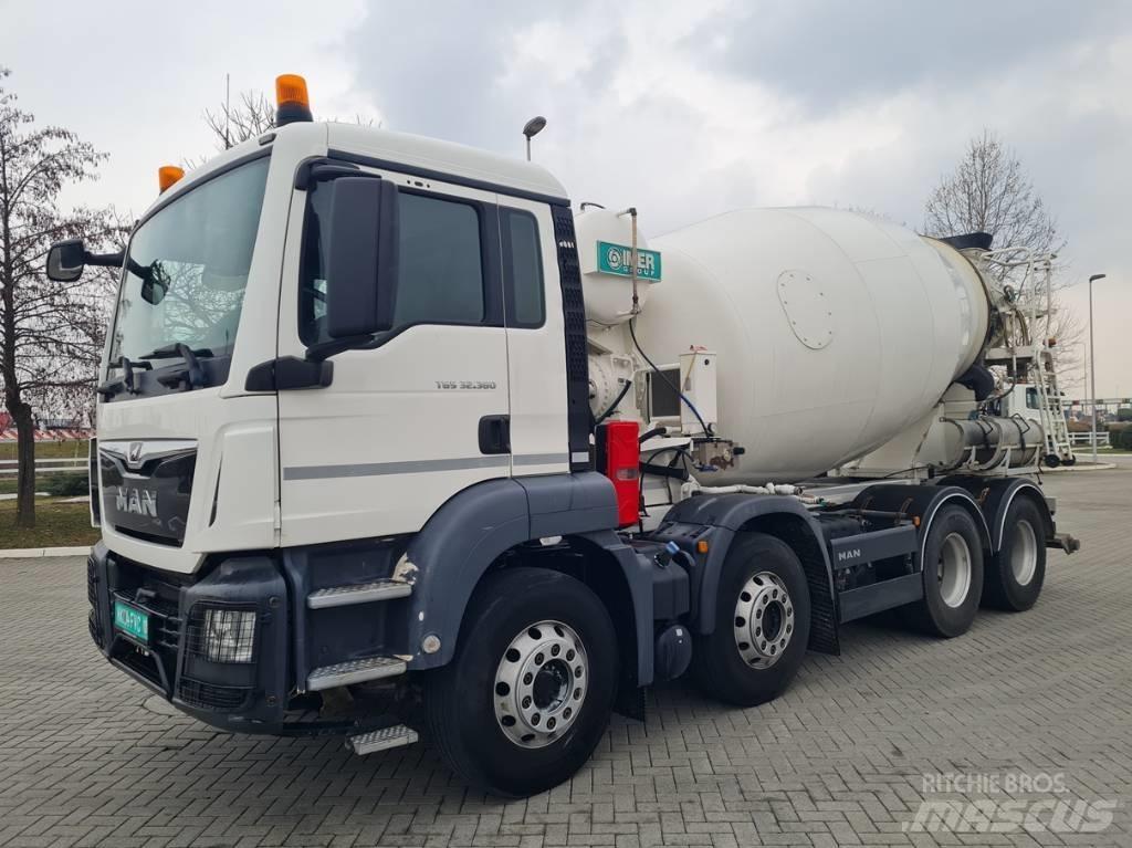 MAN 32.360 / IMER 9 m3 Betonvedēji