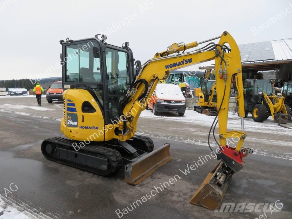 Komatsu PC 26 MR-5 Mini ekskavatori < 7 t